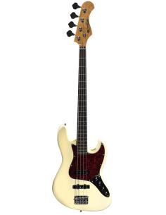 GUITARE BASSE JB80RA VINTAGE WHITE + UNE HOUSSE RITTER OFFERTE !