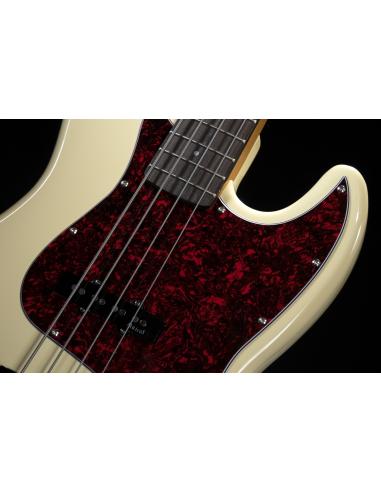 GUITARE BASSE JB80RA VINTAGE WHITE + UNE HOUSSE RITTER OFFERTE !