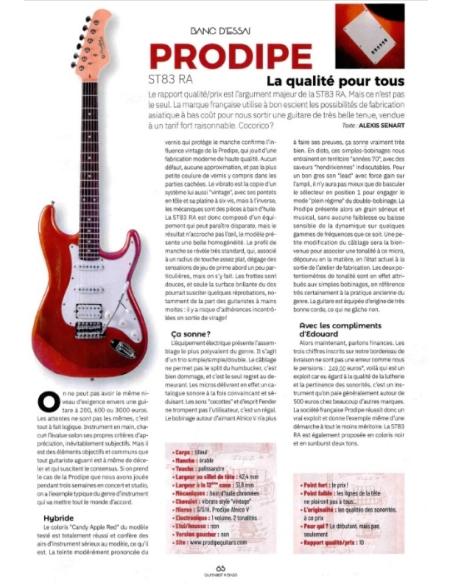 PRODIPE GUITARE ST83 ASH