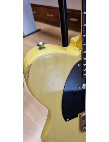 DAV LUTHERIE GUITARE VINTAGE TELE / ACCASTILLAGE FENDER VIEiLLIE PREMATUREMENT