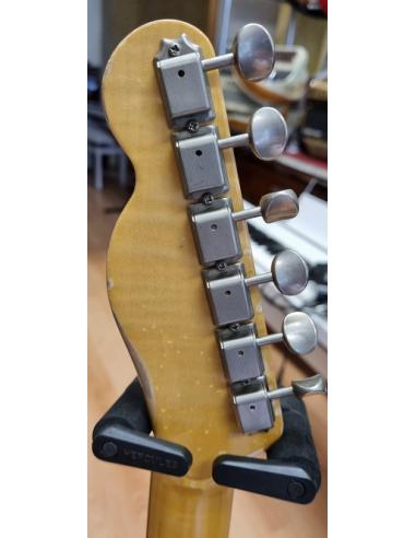 DAV LUTHERIE GUITARE VINTAGE TELE / ACCASTILLAGE FENDER VIEiLLIE PREMATUREMENT