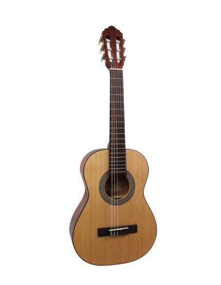 CORT GUITARE CLASSIQUE AC50 1/2 OPEN PORE AVEC HOUSSE