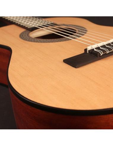 CORT GUITARE CLASSIQUE AC50 1/2 OPEN PORE AVEC HOUSSE