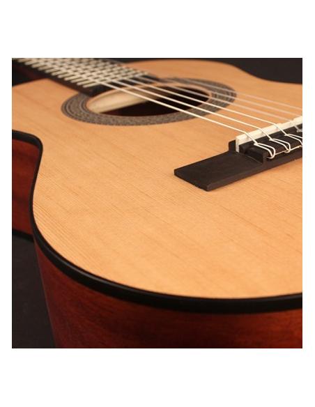 CORT GUITARE CLASSIQUE AC50 1/2 OPEN PORE AVEC HOUSSE