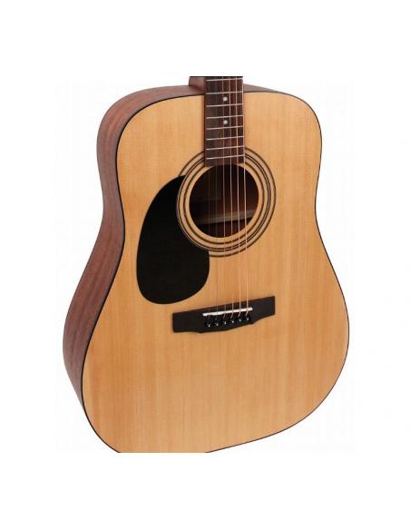 CORT GUITARE ACOUSTIQUE AD810 GOP NATUREL PORES OUVERTS