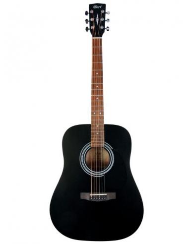 CORT GUITARE ACOUSTIQUE AD810 BKS NOIR SATINE