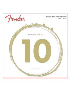 FENDER CORDES ACOUSTIQUES F-70XL 10/48