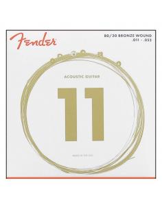 FENDER CORDES ACOUSTIQUES F-70CL 11/52